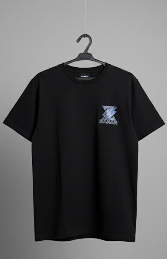 ZARAR Lightning Z Logo T-Shirt – Black